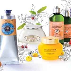FREE l’occitane sample with any purchase 😍